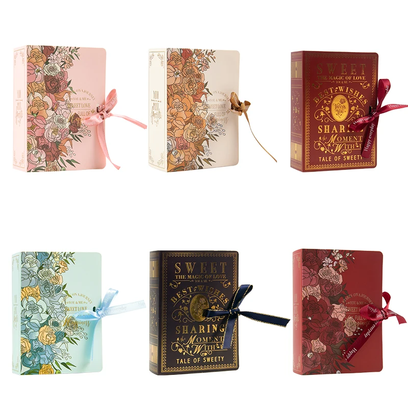 5 упаковок подарочных коробок в форме книги joy-enlife