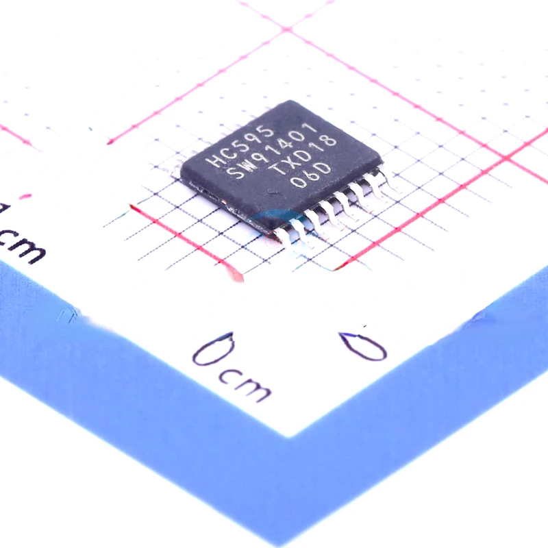 

10pcs New and original 74HC595PW Screen printing:HC595 SSOP-16 Eight output shift register 74HC595PW HC595 TSSOP16