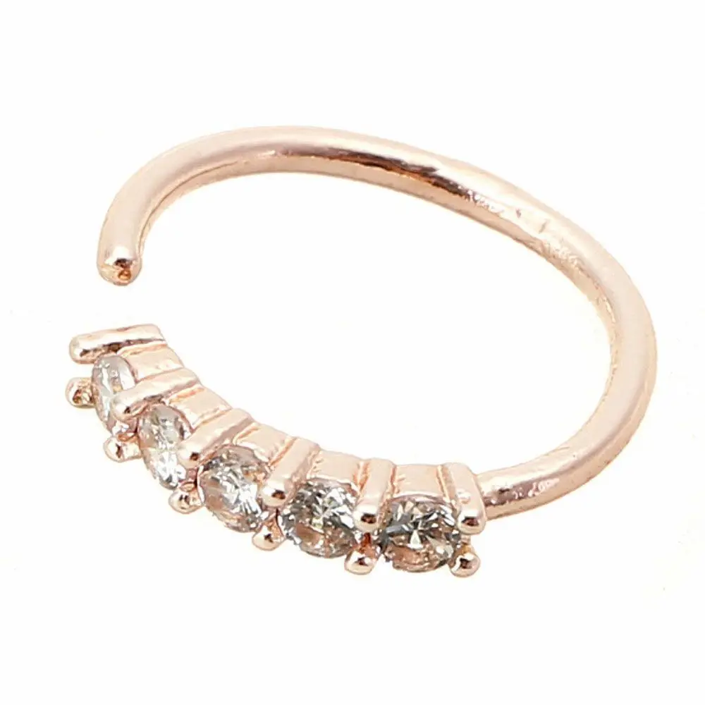 Хирургический обруч для ушей из нержавеющей стали кольцо хряща и губ модные