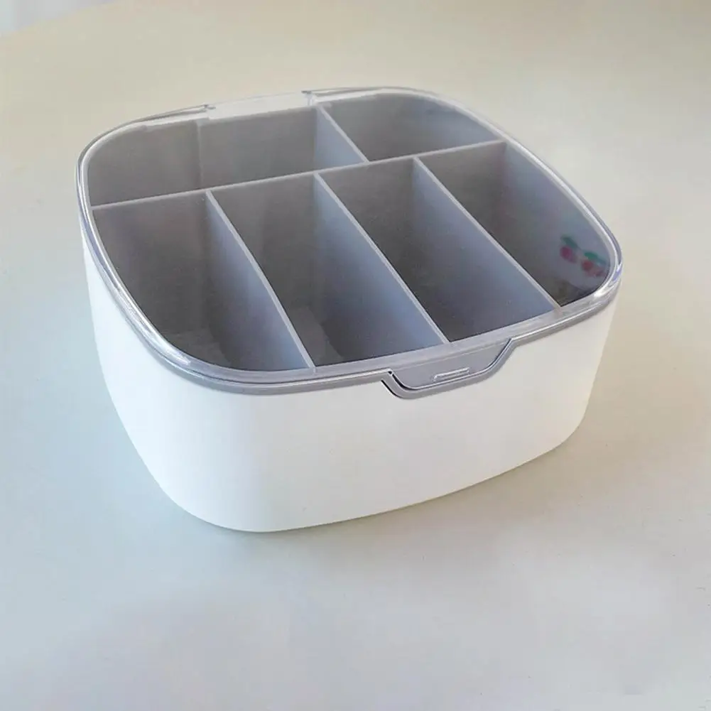 

USB Cable Box Practical Snap Clasp Closure Moisture-proof Daily Use Line Storage Case Data Organizer Box