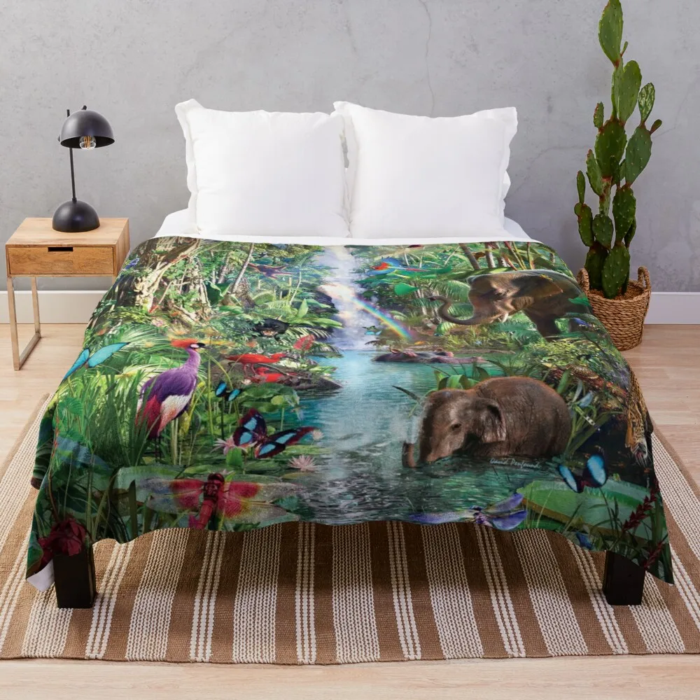 

Jungle Book Throw Blanket Kawaii Blanket