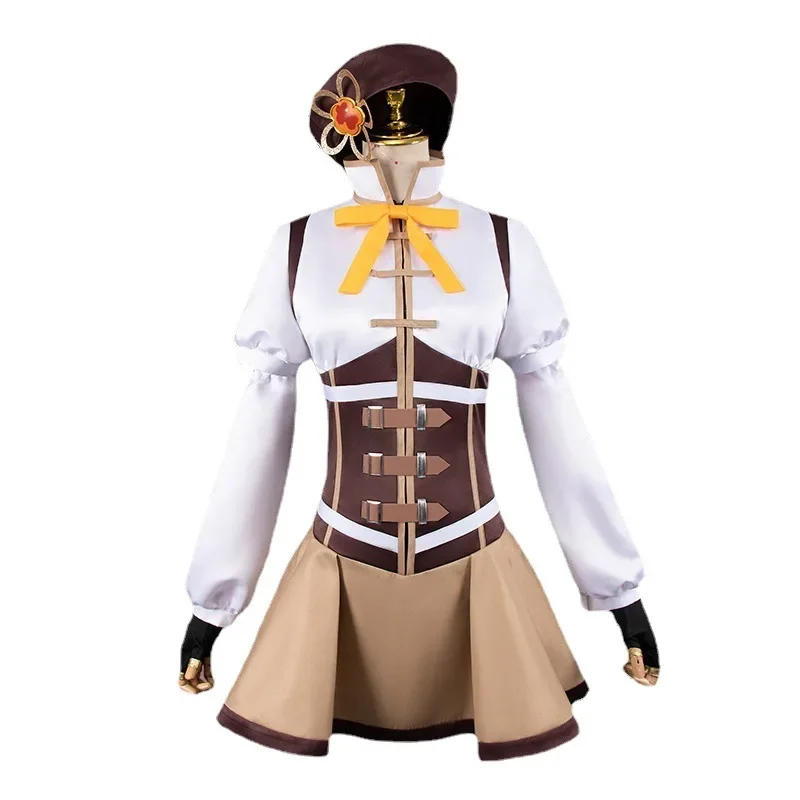 Костюм для косплея из аниме Puella Magi Madoka Magica Sakura Kyouko Miki Sayaka Tomoe Mami Akemi Homura парик юбка
