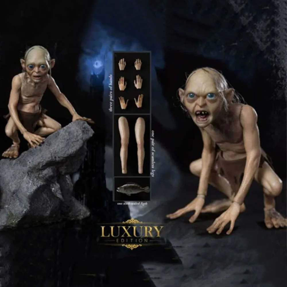 

Коллекционная деталь, звезда LOTR030, масштаб 1/6, Gollum smeagol, 20 см, экшн-фигурка, полный набор, модель для фанатов, праздничный подарок