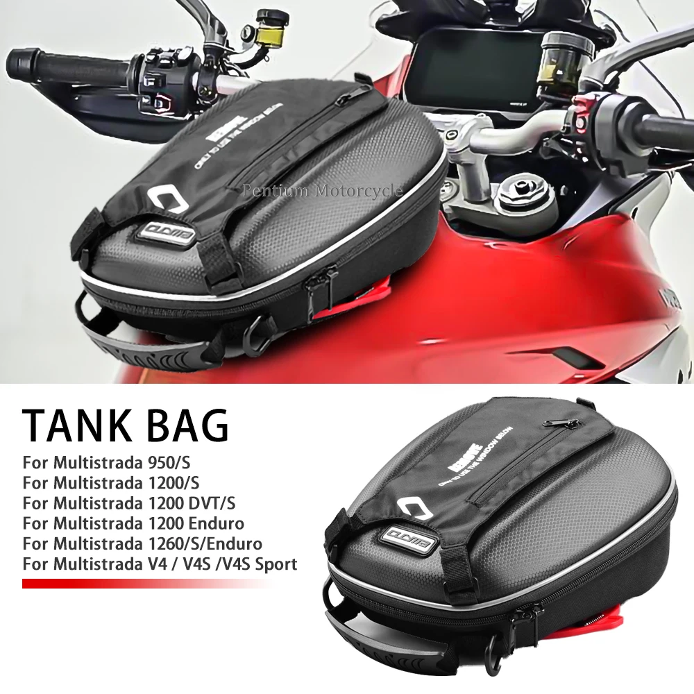 Fuel Tank Bag Luggage For Ducati MTS Multistrada 950 1200 1260 S Enduro V4 V4S Sport Motorcycle Navigation Racing Bags Tanklock enlarge