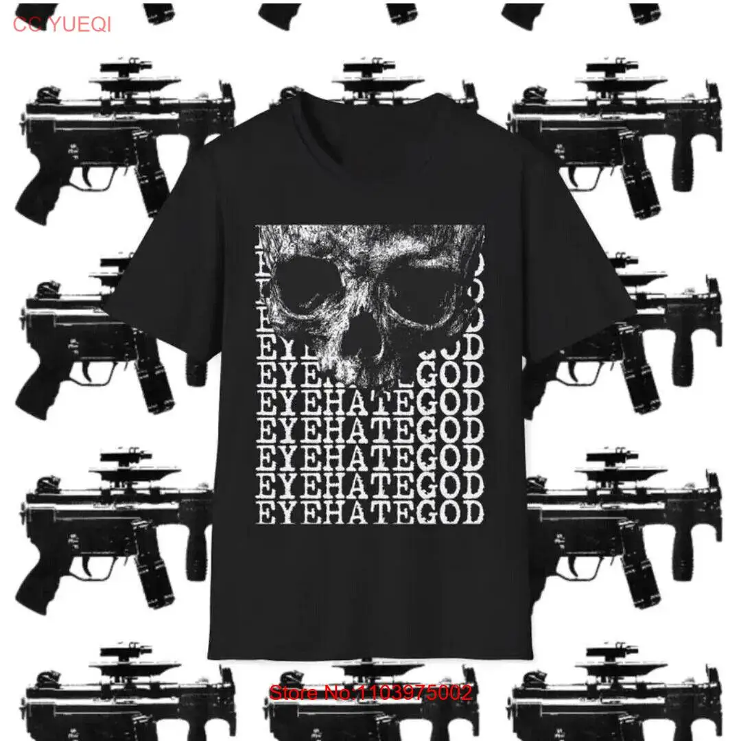 Двухсторонняя футболка EYEHATEGOD шламовая винтажная корочка в стиле панк