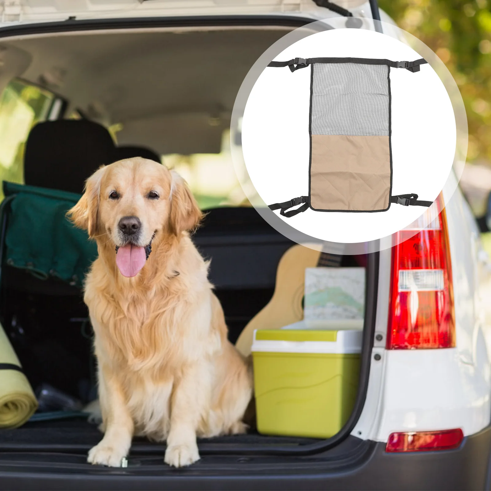 

Barrier Dog Pet Net Front Car Mesh Backseat Vehicle Gate Guard Auto Safety