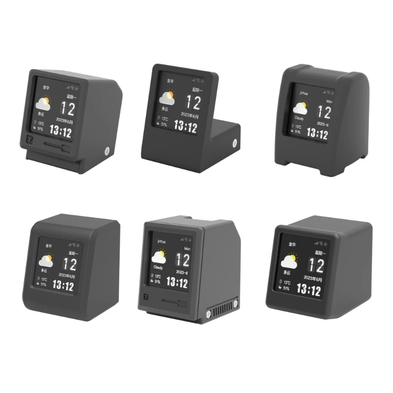 

Wireless with Thermometer Hygrometer Brightness Adjustable N58E