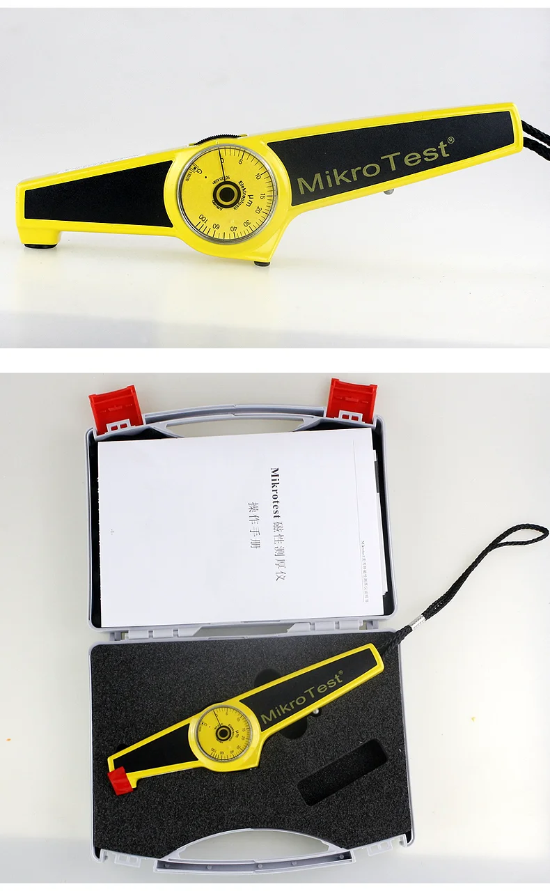 Толщиномер EPK mакваard G6 измеритель толщины пленки и краски механический прибор