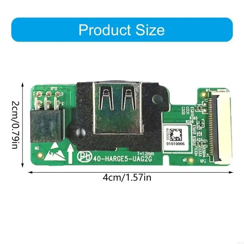 Компактная плата Small -USB -порт порта питания для заряда зарядки