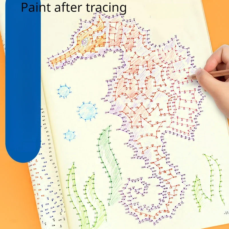 

Новинка, детский учебник по рисованию по методике Монтессори, волшебная ручка для рисования, обучение, обучение, внимание, обучение, подарок для детей