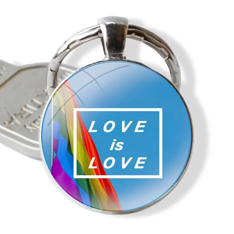 Футляр для телефона ЛГБТ оболочка стеклянная лампа брелок ключей автомобиля