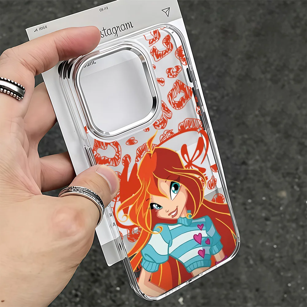 ГОРЯЧАЯ НОВИНКА: Чехол для телефона W-Winx Club для Samsung Galaxy S26 S25 S24 S23 S22 S21 S20 Note20 FE Ultra Edge Plus 4G 5G, прозрачный (art.: 3920db7330ea9) - 3920db7330ea9