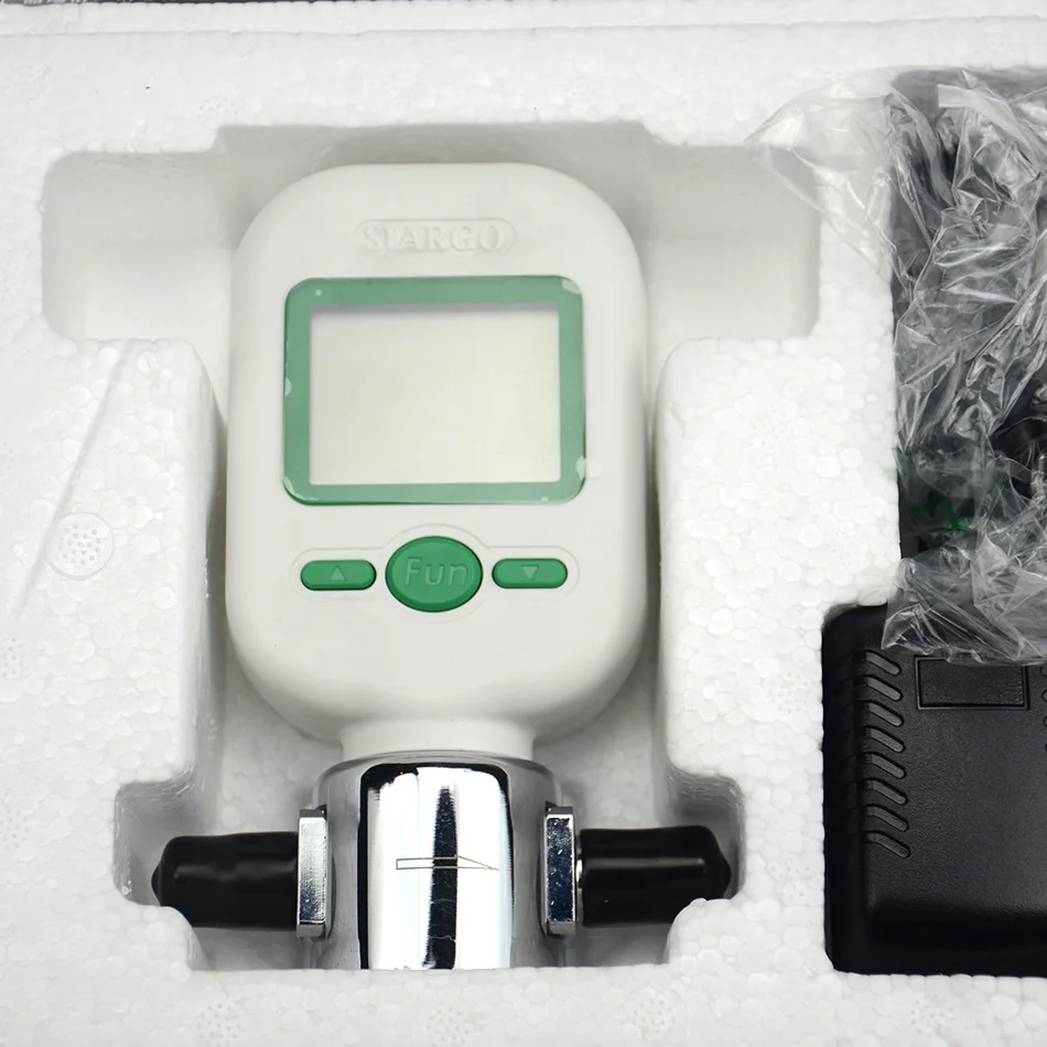 MF5706 10L/min 25L/min Mass Air Oxygen Flow Sensor Meter Electronic Digital Gas Rotatable Exchangeable Mechanical Adaptors |