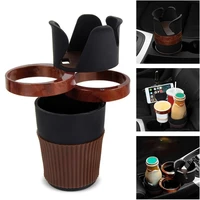 3 in 1 car cup holder water bottle holders mutifunctional storage phone holder rotatable interior organizer car accessories