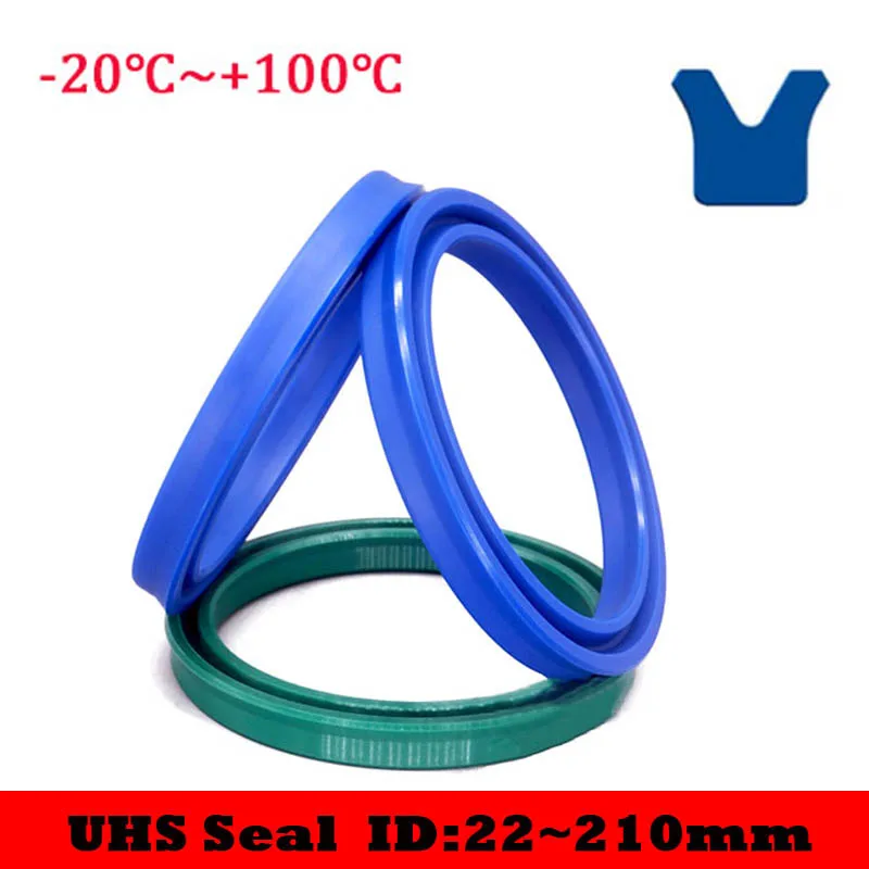 

1PC Polyurethane Hydraulic Cylinder Oil Sealing Ring UHS Type Shaft Hole General Sealing Ring Gasket Thickness10-16mm ID22-210mm