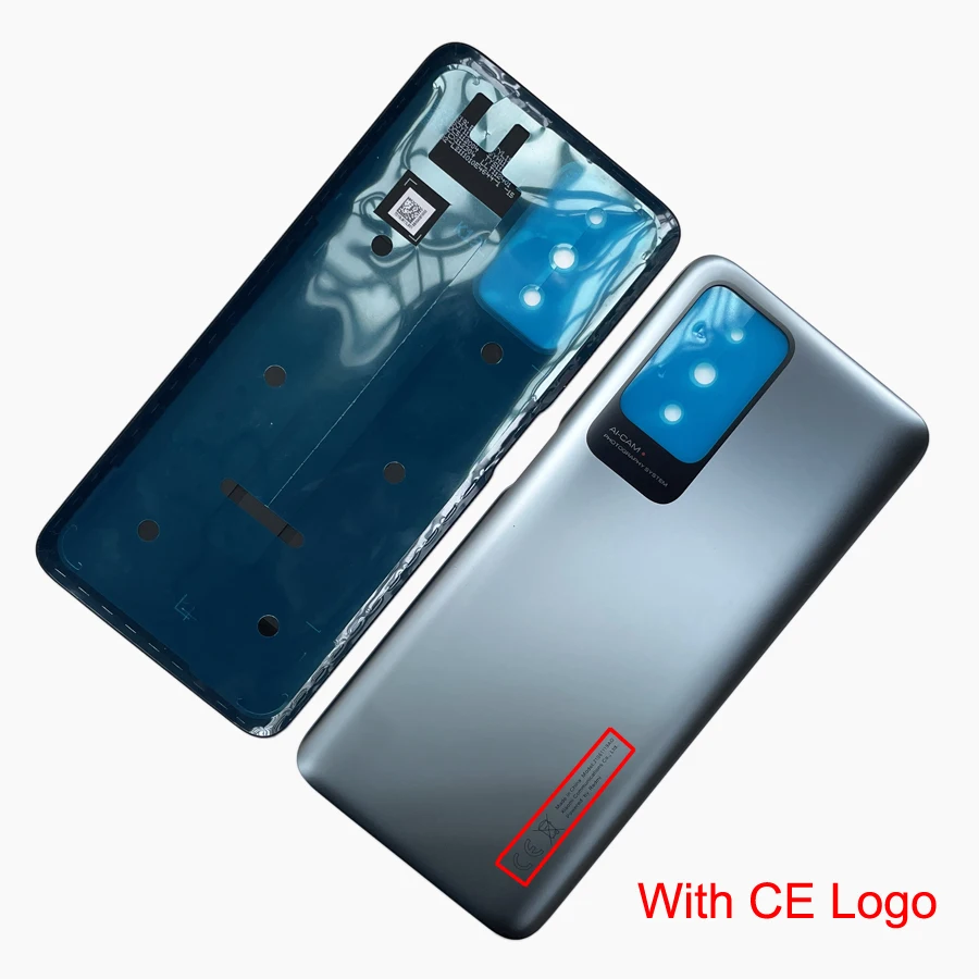 100% A +++ для Xiaomi Redmi 10 Prime 2022 задняя крышка аккумулятора сменный задний корпус
