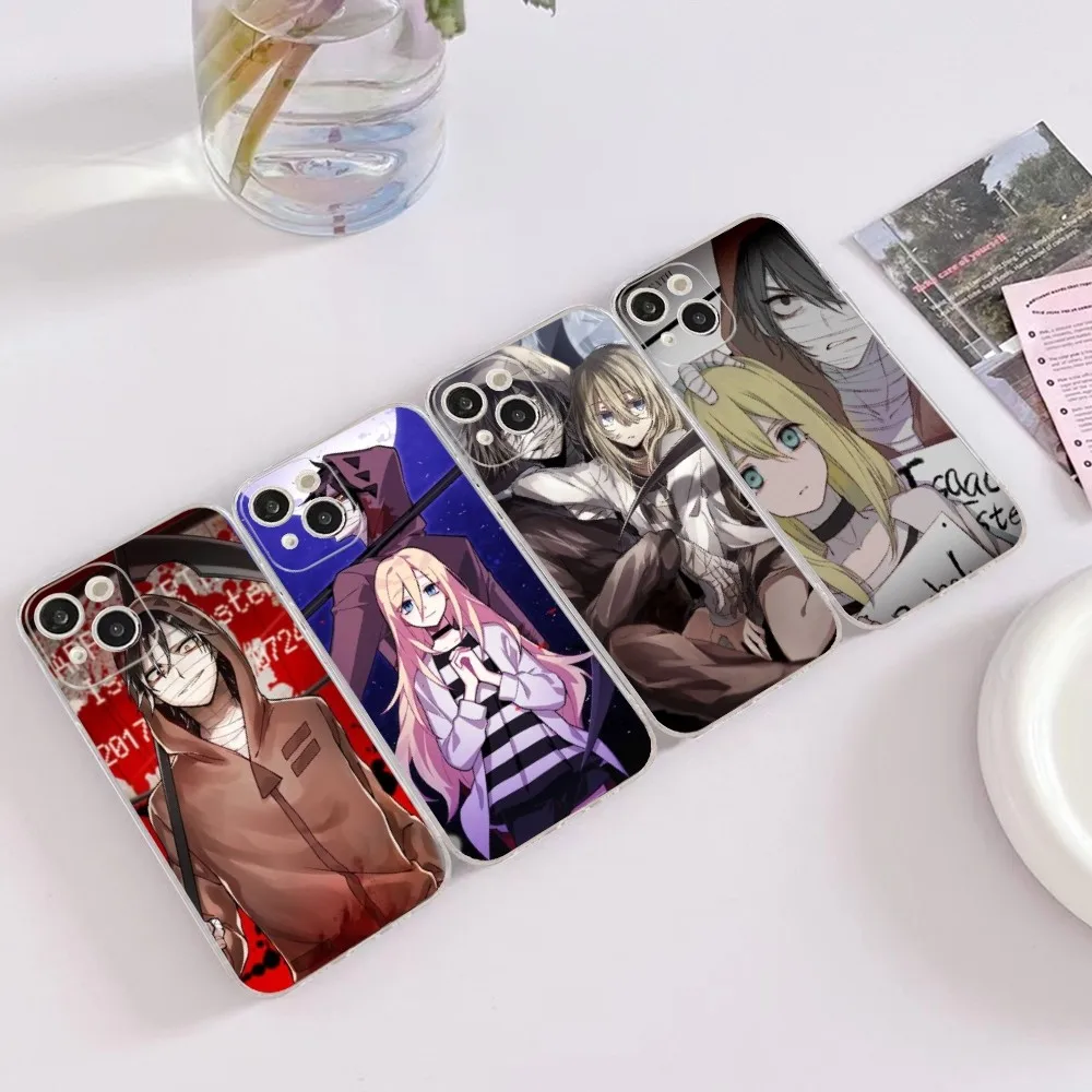 

Angel of death Phone Case For iPhone 14 13 12 Mini 11 Pro XS Max X XR SE 6 7 8 Plus Soft Silicone Cover