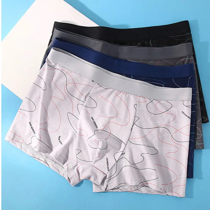 6Pcs Boxer for Men BoxerShorts Homme Underwer Panties Men Panties Male Underwer Boxer Underpants Comfort Breathe polyester Soft