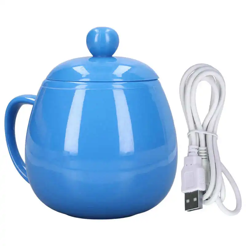 

Warmer Cup USB Electric Warmer Mug Desktop with Cup Lid for Milk for Coffee