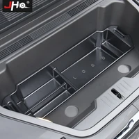jho front trunk cargo area organizer divided storage box for ford mustang mach e 2021 2022 accessories