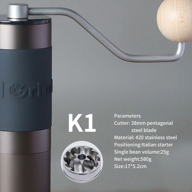

Hand-cranked Coffee Bean Grinder Portable Manual Coffee Grinder High-end Grinding Core Burr Coffee Grinders Coffee Grinder
