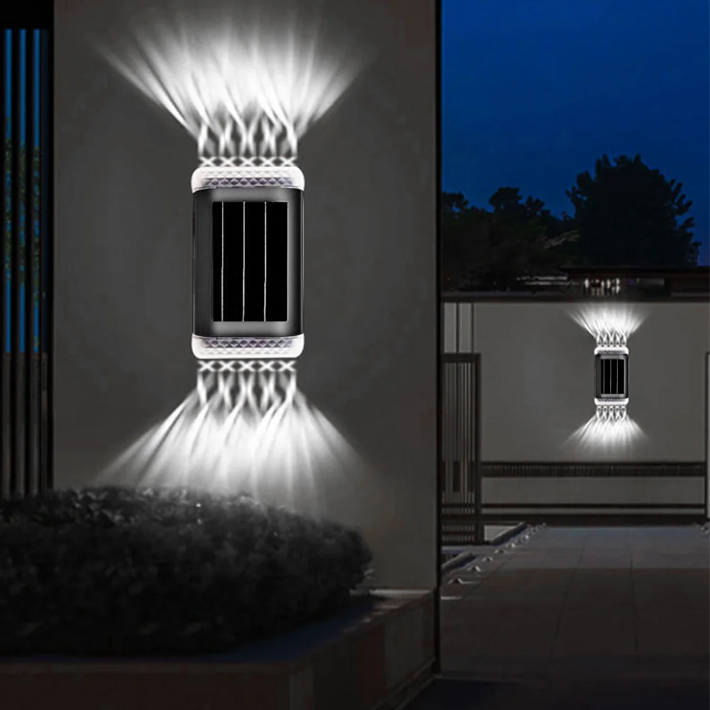 

Led Wall Lamp Plastic Outdoor Waterproof Up Down Wall Light for Home Stair Balcony Bedside Bathroom Corridor Lighting