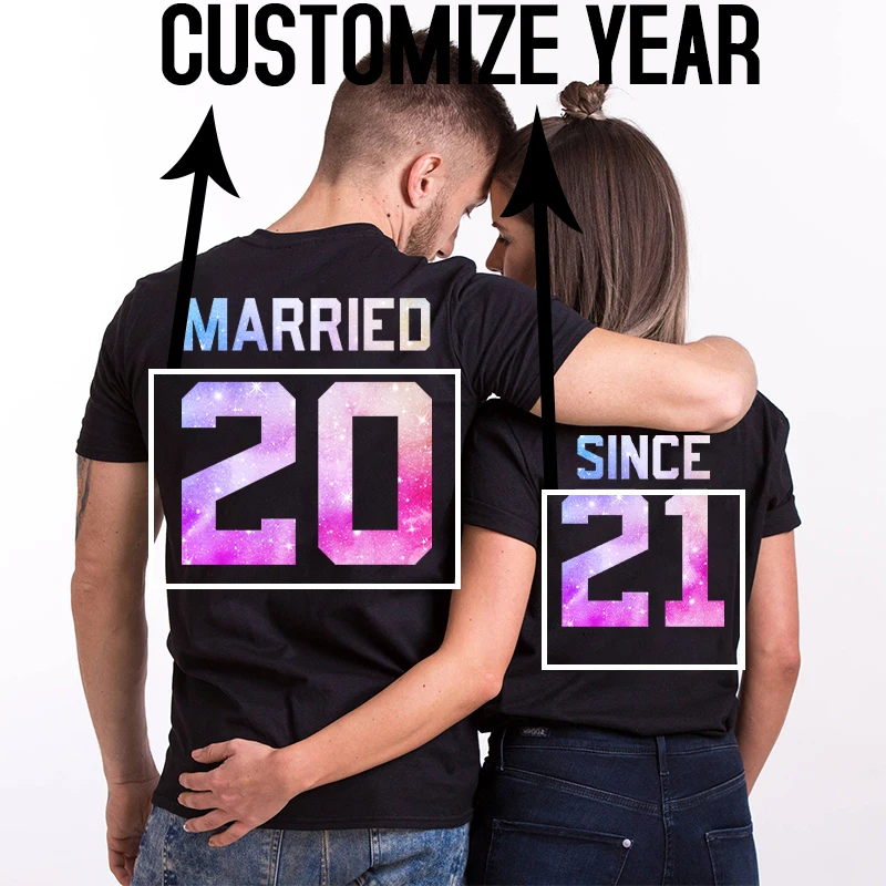 

Custom Shirt Valentine Couple Gift Custom Wifey and Hubby Tees Husband Wife Custom Shirt Anniversary Personalized Customized Tee