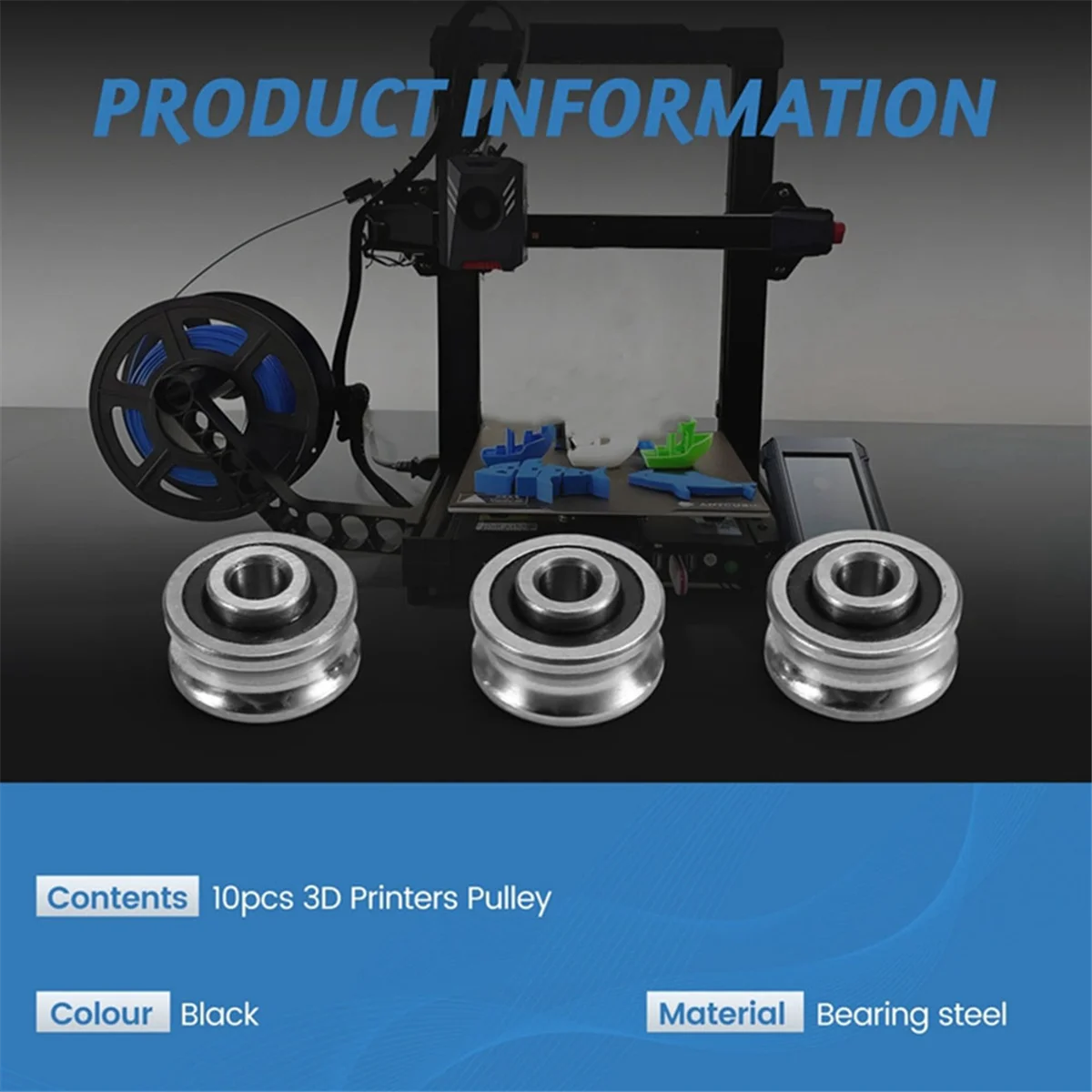 5 шт. для шкива Kobra 2 Pro/Kobra Plus/Kobra Max/Kobra 3 SG15 — 3D-принтеры