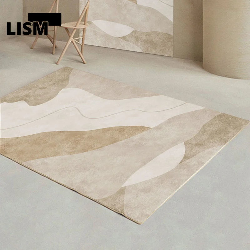 

Modern Luxury Carpet Coffee Tables Floor Mats Living Room Lounge Rug Children's Bedroom Bedside Carpet Polyester Large Area Rugs