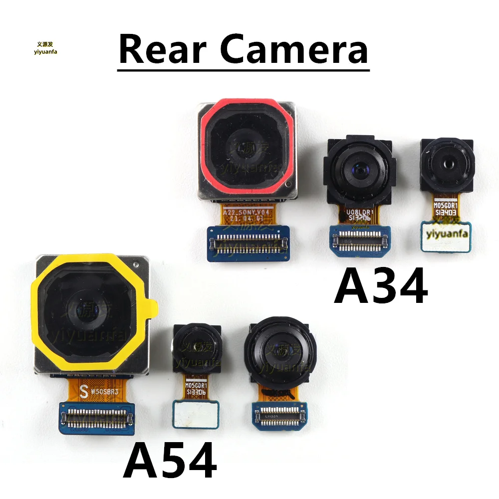 Задняя камера для Samsung Galaxy A34 A54 A346 A546 Замена модуля гибкого кабеля основной задней