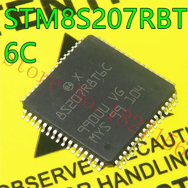 

1 шт./лот STM8S207RBT6C STM8S207RB LQFP-64 в наличии на складе