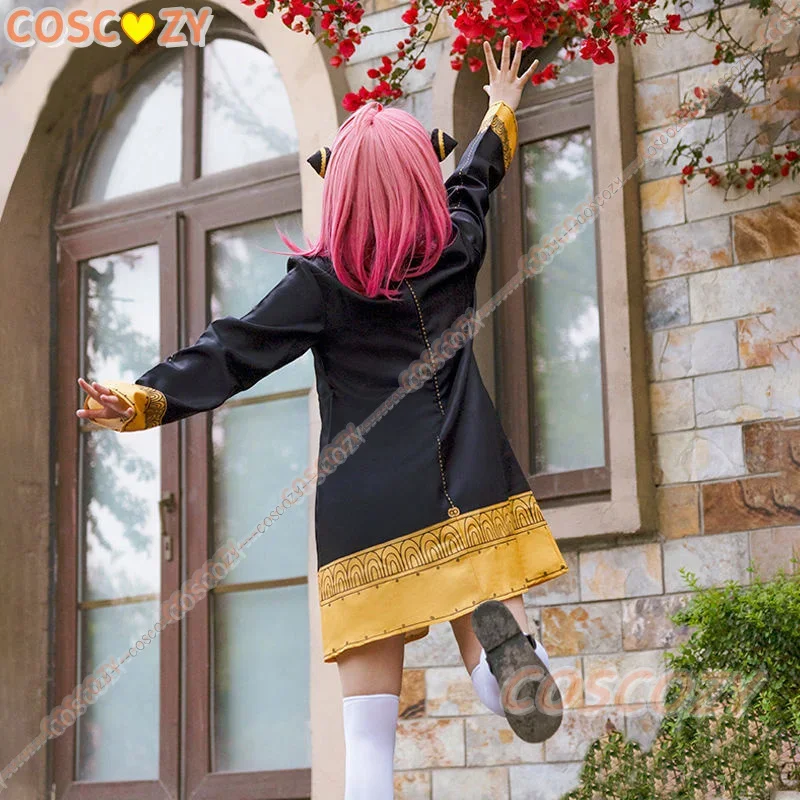 Новинка 2025 года аниме Spy x Family Anya Forger карнавальный костюм для детей и взрослых