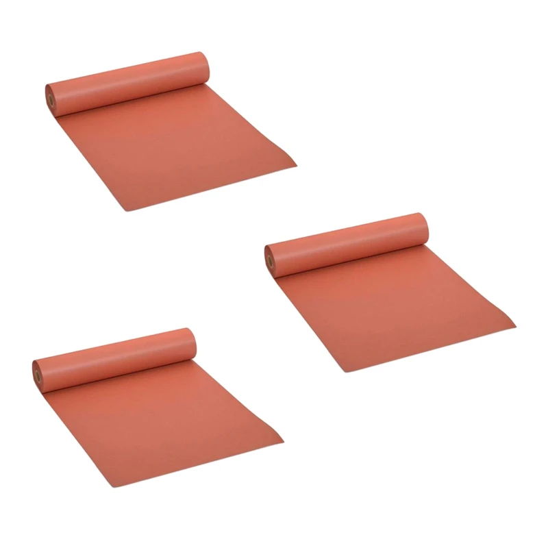 

3X 45.7Cmx53. Pink Kraft Butcher Paper Roll Food Grade Peach Wrapping Paper For Smoking Meat Of All Varieties