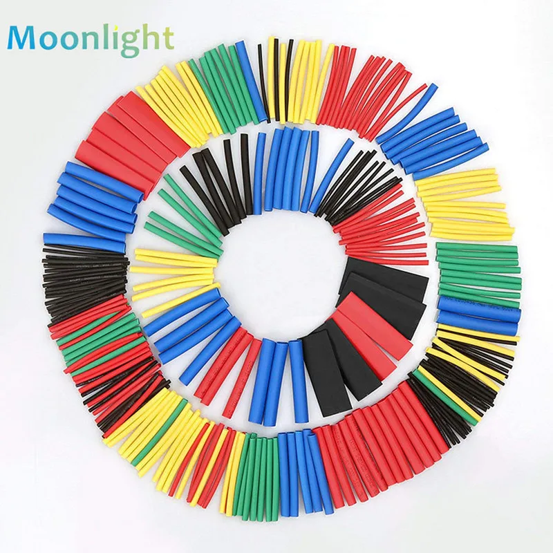 

127-780pcs Heat Shrink Tube Wires Shrinking Wrap Tubing Wire Connect Cover Protection Cable Electric Cable Waterproof Shrinkable