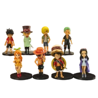 anime one piece luffy ace sabo roronoa zoro nami robin action figure model toy adult collectible doll gifts for children