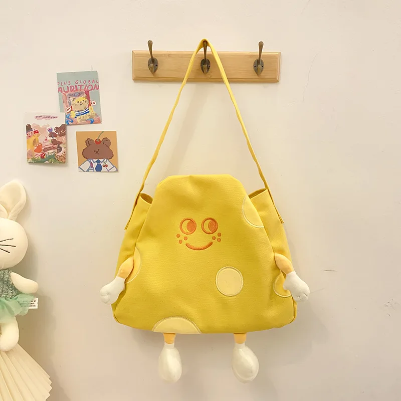 

Kawaii School Bags for Student Large Capacity Cartoon Women Bags Large Capacity Crossbody Bags Cute Shopper Bags Plush Backpacks
