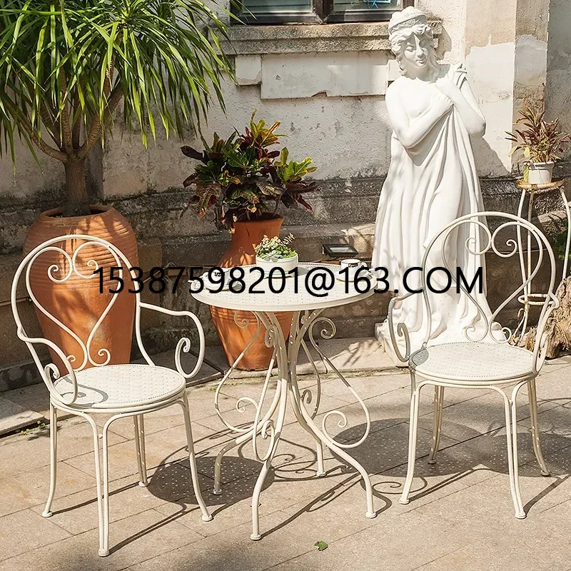 Набор Furnitur taman besi Retro Комплект Wee dancatori balkon taman점 умные) aandernu vrste Kui Dua Dan ert Z