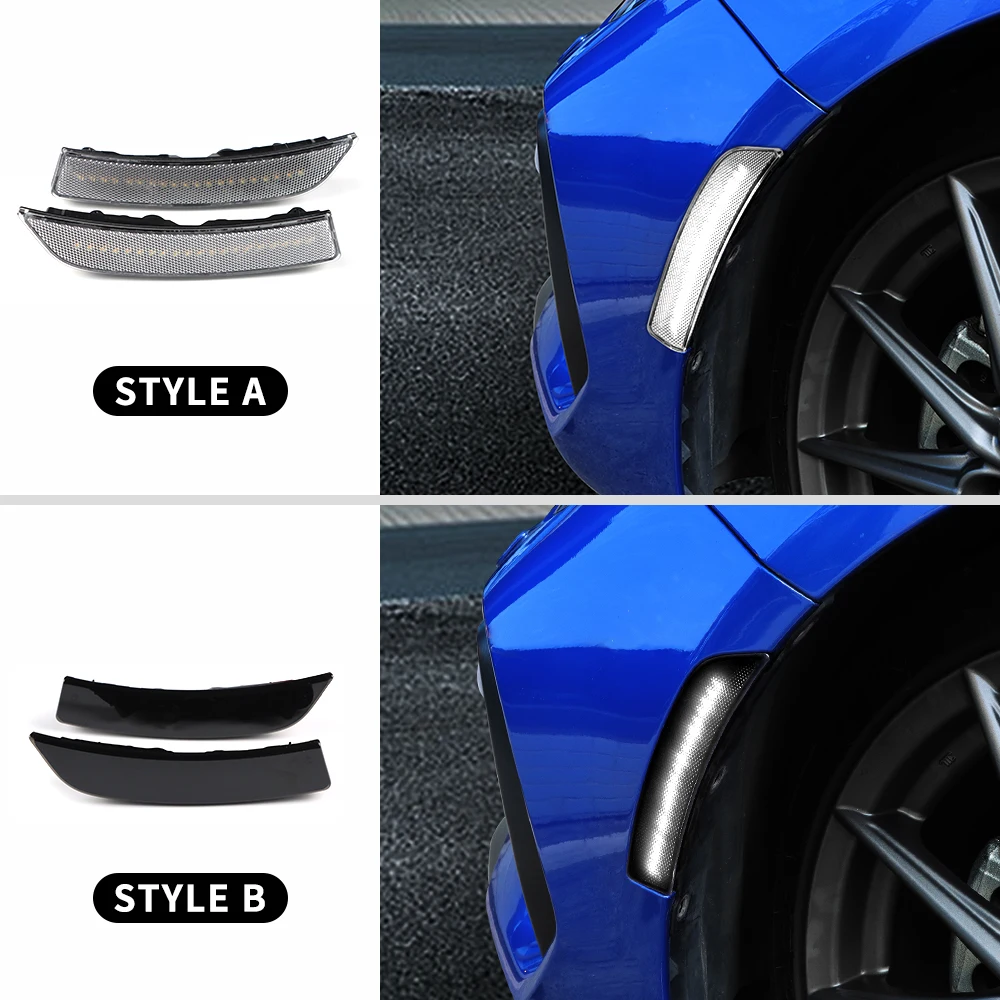 Для USDM Subaru BRZ Toyota GR86 2021 2022 2023 2024 2025 LHD RHD Автомобильный боковой габаритный фонарь