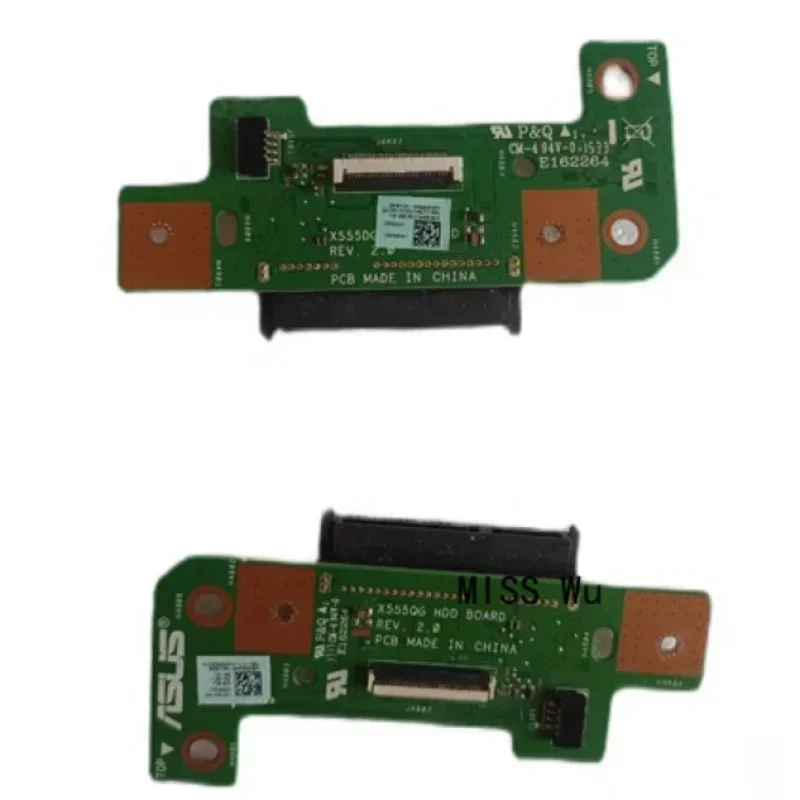 FORОригинальный жесткий диск для ноутбука ASUS X555QG REV: 2 0 USB-аудио-карта плата чтения