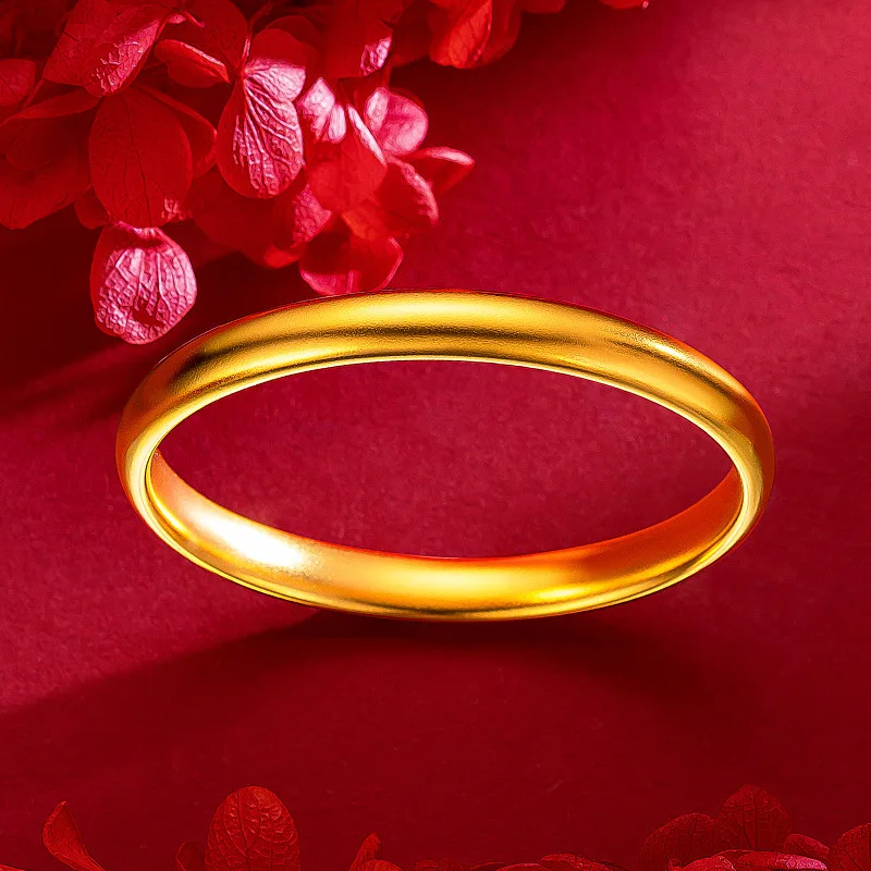 Женский браслет 999 м из настоящего золота