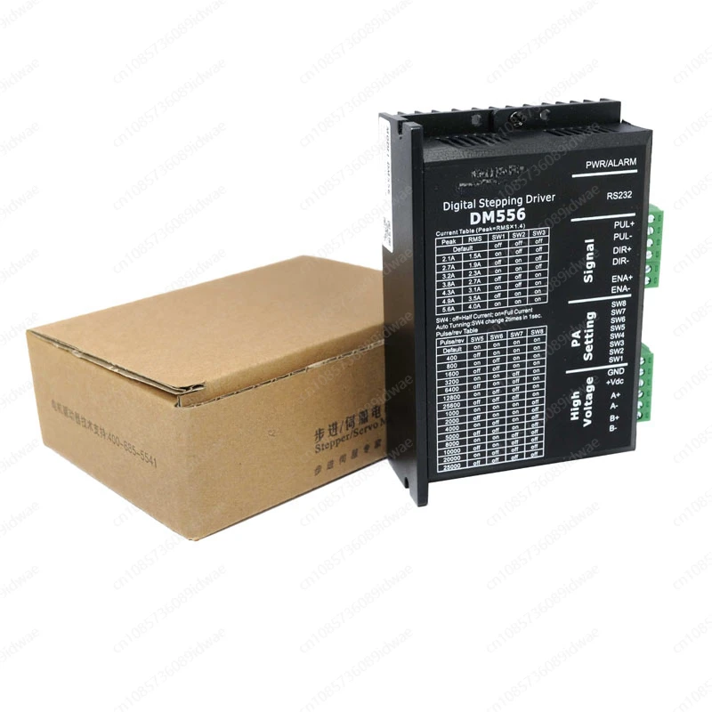Двухфазный драйвер Leadshine DM556 DM856 DM556S DM556S-IO для шагового двигателя 57 мм 86 36-60 В