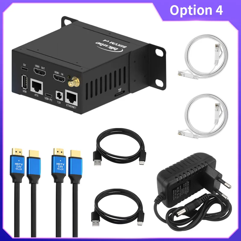 

Устройство BliKVM V4 Allwinner H616 Soc KVM Over IP PoE HDMI-совместимое устройство с поддержкой PiKVM, PoE и DC, Wi-Fi, несколько языков