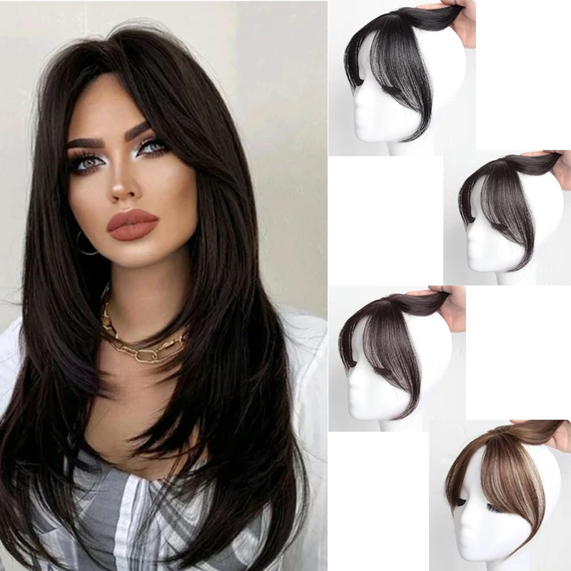 Синтетические накладные челки 3DAir