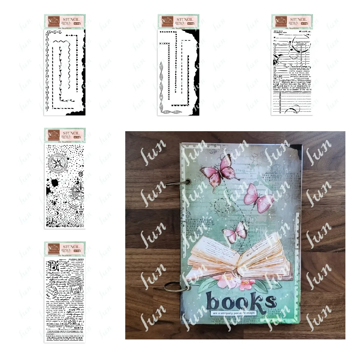 Новая книга почтовая карта компас многослойный дневник украшение раскраска