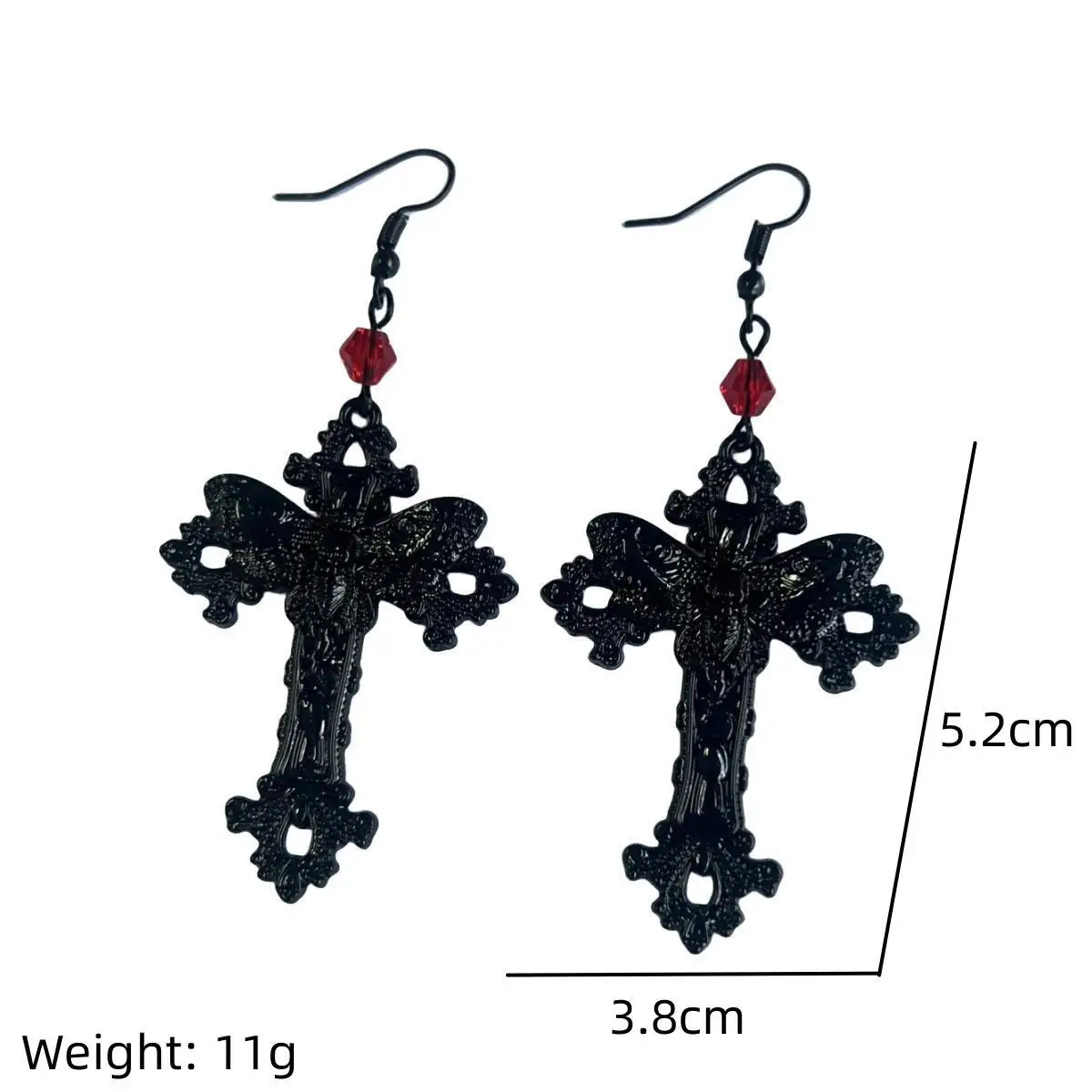 Женские и мужские готические серьги-подвески Goth Винтажные Ювелирные украшения в