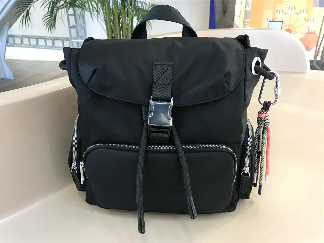 

Сумка женская с испанской надписью, нейлоновая кожаная сумочка для учебников, модный вместительный чемоданчик черного, белого, розового цветов для студентов и путешествий