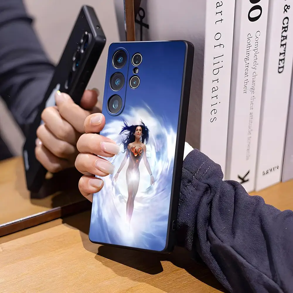Чехол для телефона с изображением певицы Кэти Перри для Samsung S26 Ultra S25 Edge Ultra S23 S22 S21 S20 Ultra Plus S24 Fe (art.: 3920d85fb685c) - 3920d85fb685c