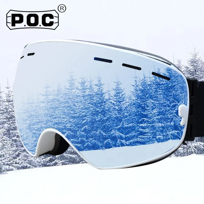 

P.O.C Double Layer Anti-Fog Ski Goggles Sports Outdoor Ski Goggles