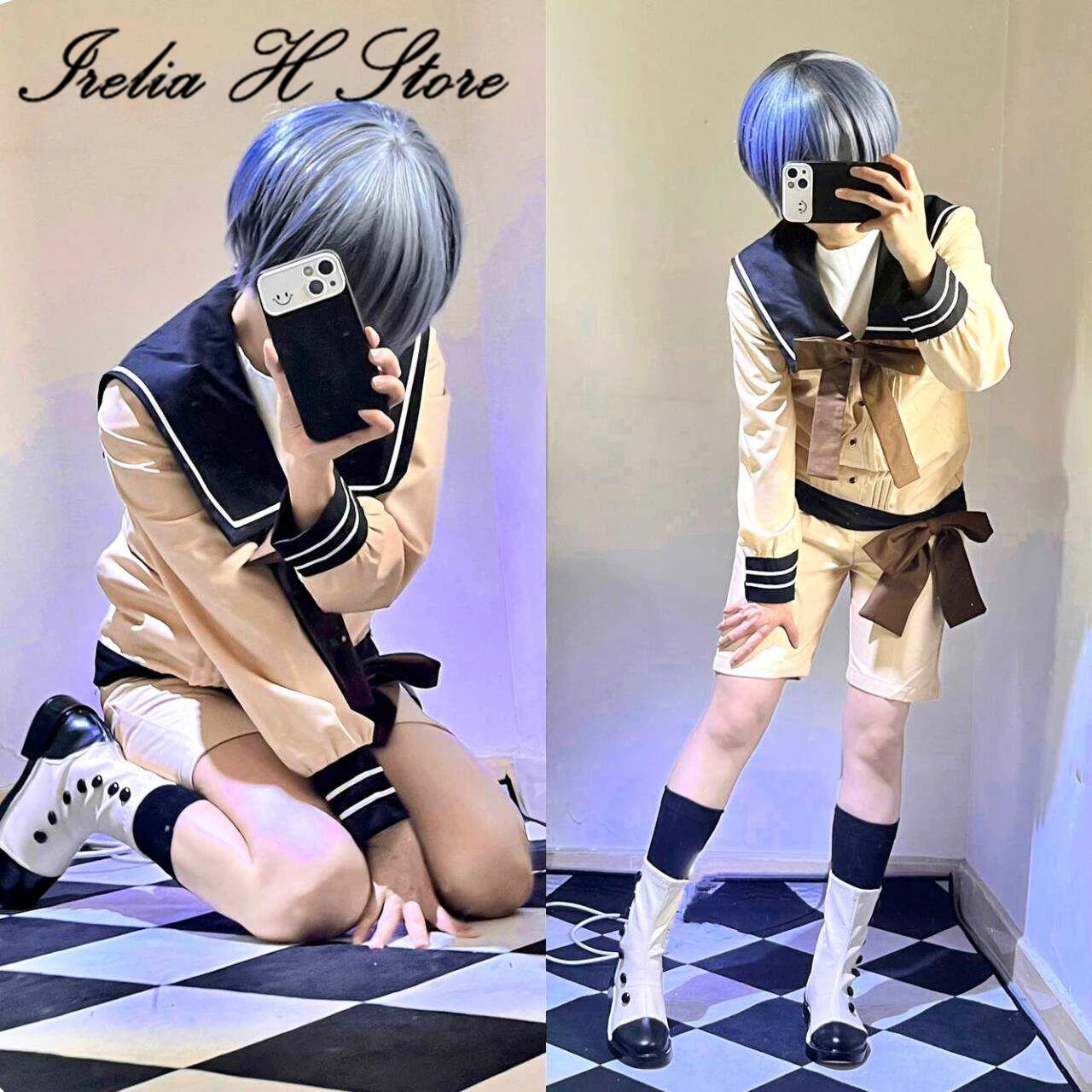 Магазин Irelia H костюм для косплея черного Батлера