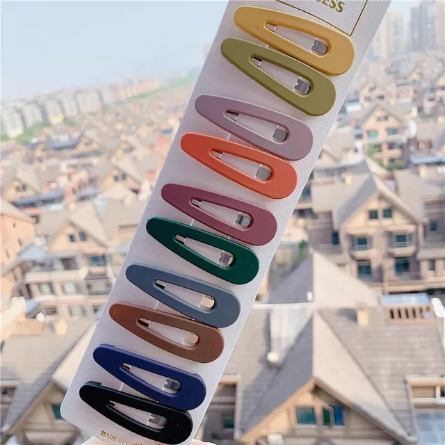 

Simple Hairpin Bangs Clip Barette Hair Accessories Women Girls Fashion Hair Clip Wholesale Dropshipping